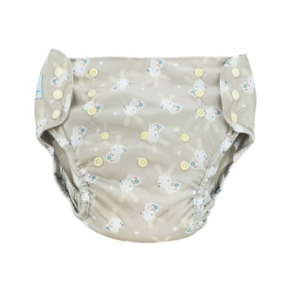 Blümchen diaper cover XL PUL Snaps Harmony Designs - recycled PES